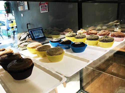 Vegan Muffins at Ruudo Coffee & Bakery in Izmir