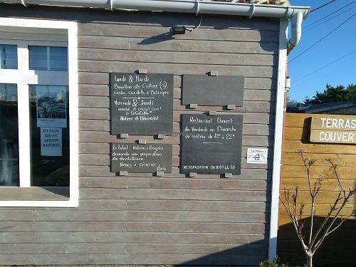 Outside at La Ferm'intention in Ile-de-noirmoutier