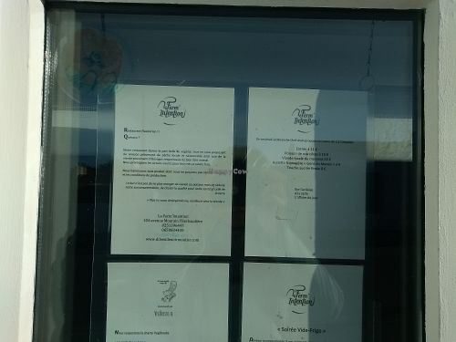 Menu & prices at La Ferm'intention in Ile-de-noirmoutier