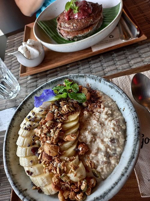Breakfast dishes at Goodsouls Kitchen in Chiang Mai