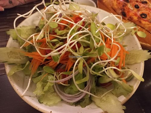 Garden salad at Goodsouls Kitchen in Chiang Mai