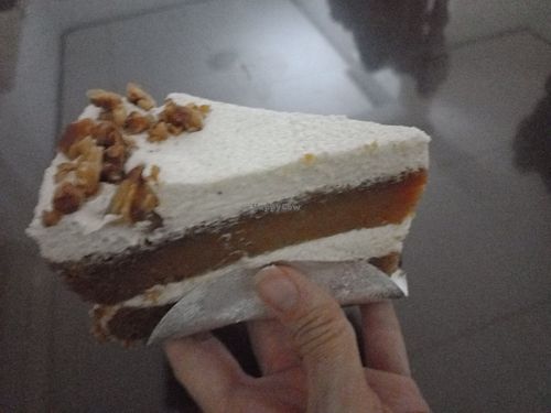 Cream carrot cake at Goodsouls Kitchen in Chiang Mai