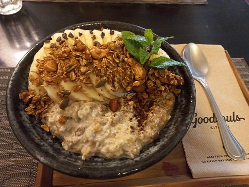 Muesli bowl #Veganuary at Goodsouls Kitchen in Chiang Mai
