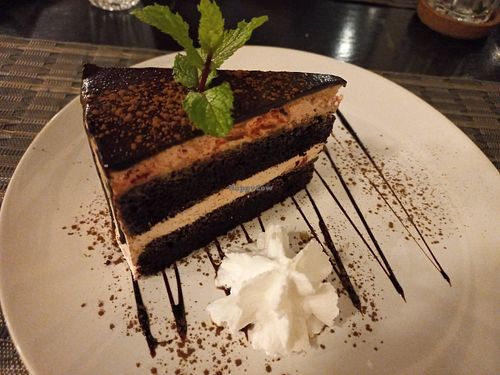 Black forest cake at Goodsouls Kitchen in Chiang Mai