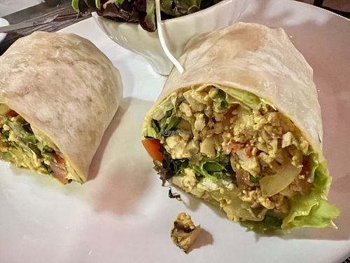 Tofu wrap  at Goodsouls Kitchen in Chiang Mai