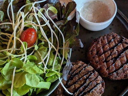 two of the steaks at Goodsouls Kitchen in Chiang Mai