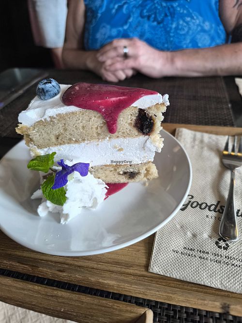 Blueberry Lime Cake at Goodsouls Kitchen in Chiang Mai
