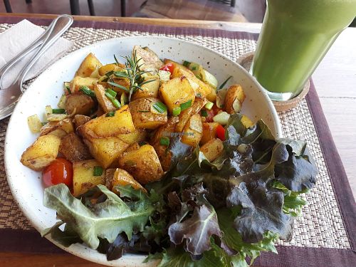 Fried Potatoes at Goodsouls Kitchen in Chiang Mai