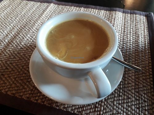 Turmeric latte at Goodsouls Kitchen in Chiang Mai