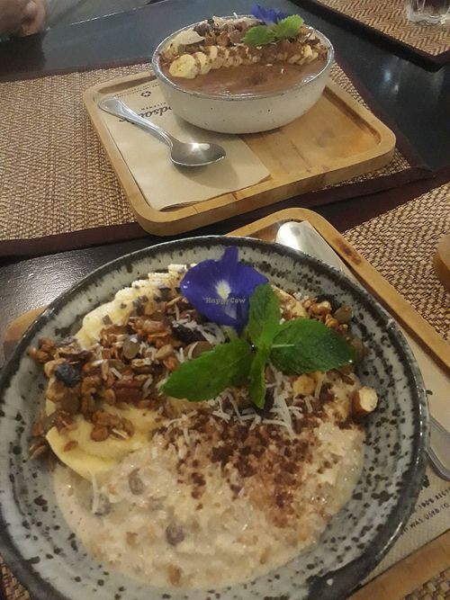 Breakfast dishes at Goodsouls Kitchen in Chiang Mai