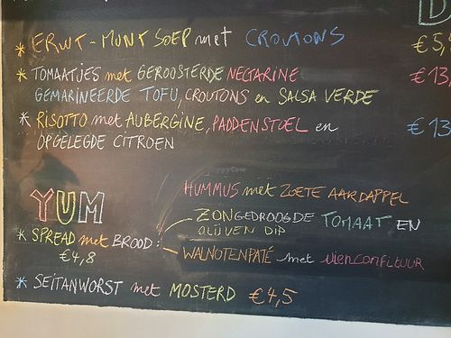 Some options at Het Strand - The Strand in Leuven