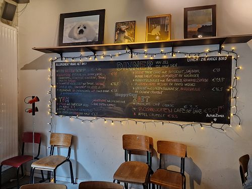 Menu at Het Strand - The Strand in Leuven