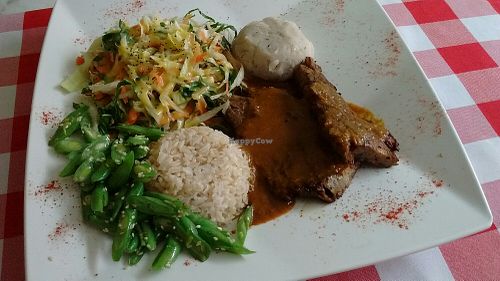 Lunch of the day October 2018 at Cherry's Cocina in Pereira