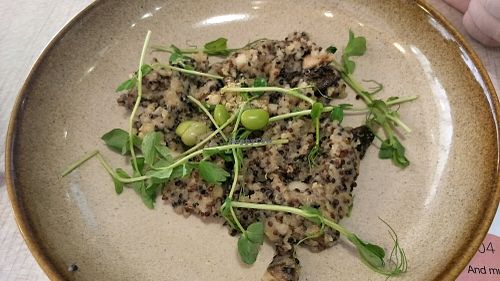 mushroom quinoa risotto at BMS Organics - Seremban 2 in Seremban