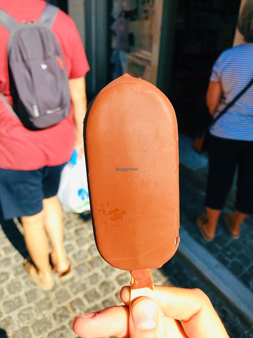 Vegan Magnum at Rodia Organic in Lesvos