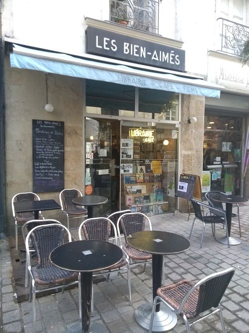 From the outside at Les Bien-aimes in Nantes
