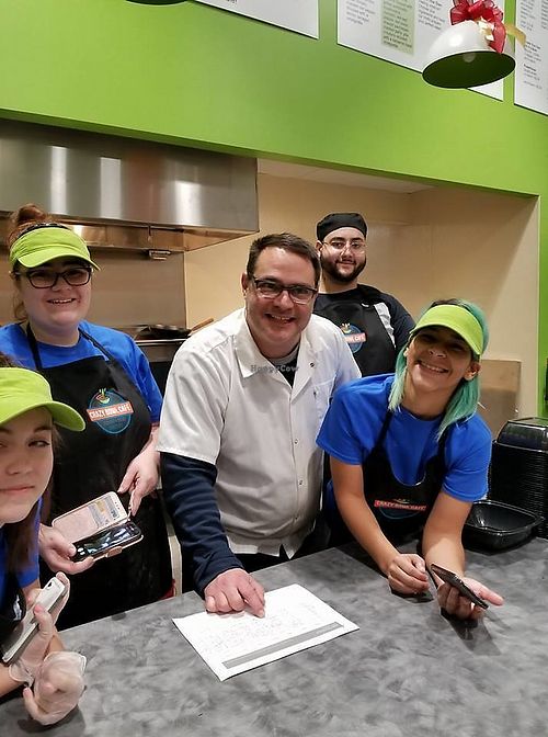 Great new family owned restaurant. Tons of vegan options and looking to expand our vegan menu! at Crazy Bowl Cafe in Rochester