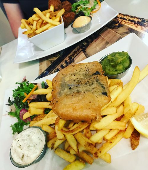 Tofish and Chips   at Eat Street in Belfast