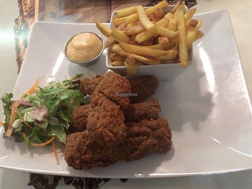 Southern fried chicken style goujons   at Eat Street in Belfast