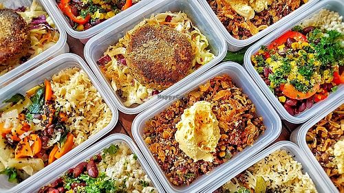 Weekly meal plan at Vegan Crush Food Delivery in Bangkok