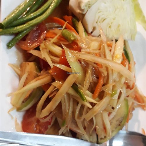 Somtam Laos at Alchemy Vegan in Chiang Mai