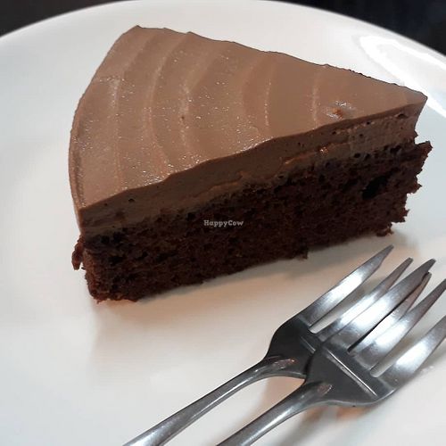 Choco Cake at Alchemy Vegan in Chiang Mai