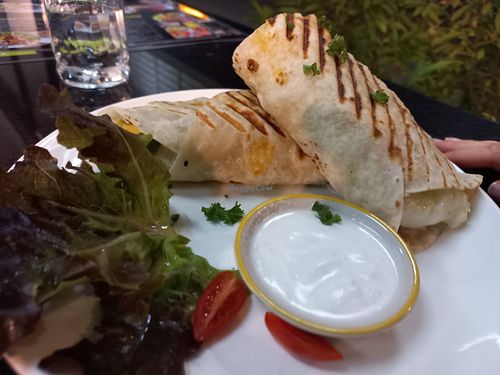 Wrap at Alchemy Vegan in Chiang Mai