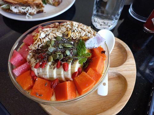 Bambi smoothie bowl at Alchemy Vegan in Chiang Mai