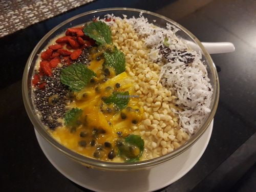 Pumpkin Smoothie Bowl at Alchemy Vegan in Chiang Mai