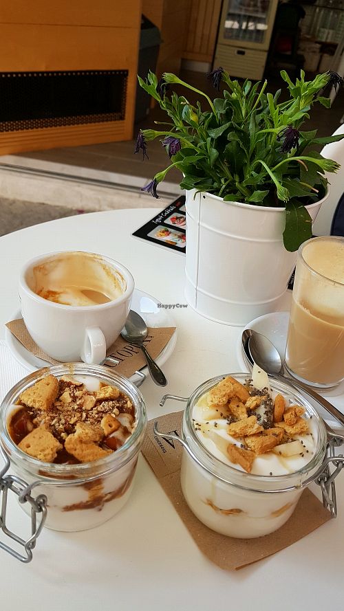 Yogurt at Fresh Yogurt & More in Kos