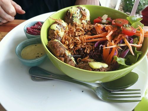 Falafel Bowl at Pure Vegan Heaven @Freeative in Chiang Mai