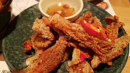 Crispy chilli mushrooms at Wagamama - St Andrew Square in Edinburgh