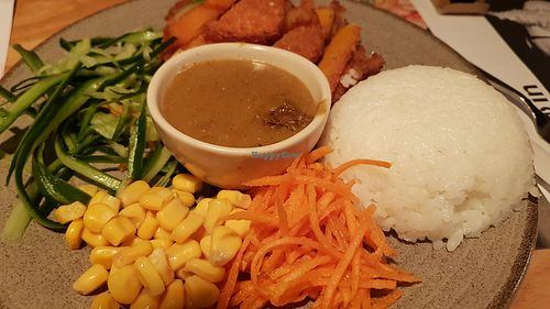 Mini yasai katsu (kids meal) at Wagamama - St Andrew Square in Edinburgh