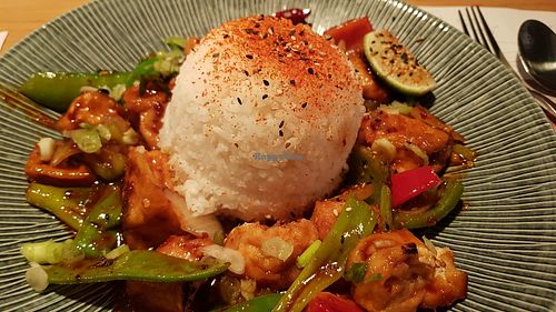 Firecracker tofu at Wagamama - St Andrew Square in Edinburgh