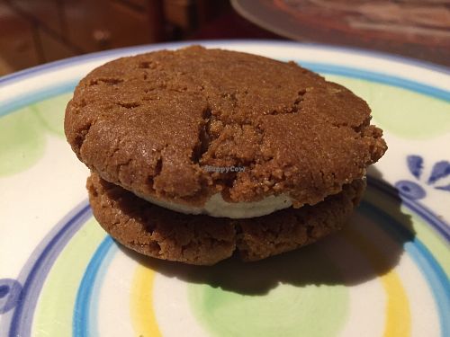 Chocolate mint biscuit (takeaway - on my plate at home) at V. Melb in South Yarra