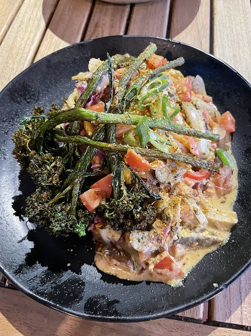 Vegetable curry! 5 stars!  at Rebel Kitchen in Kealakekua