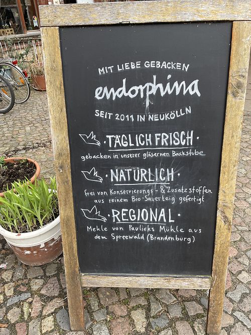 organic bakery   at endorphina Bio-Backkunst GmbH in Berlin