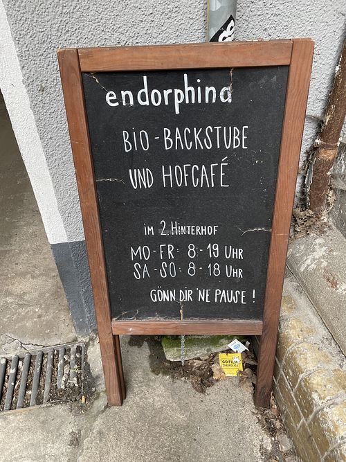 Opening hours   at endorphina Bio-Backkunst GmbH in Berlin