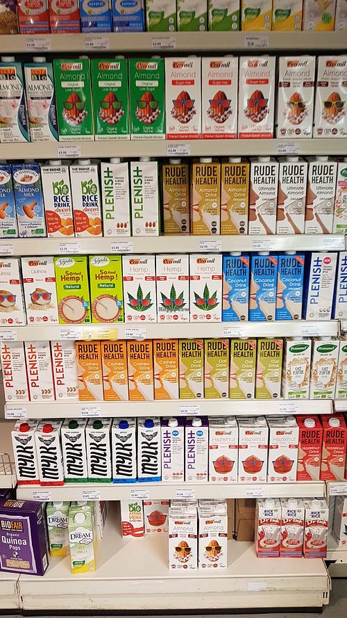 Milks at Here Organic Warehouse in South West London