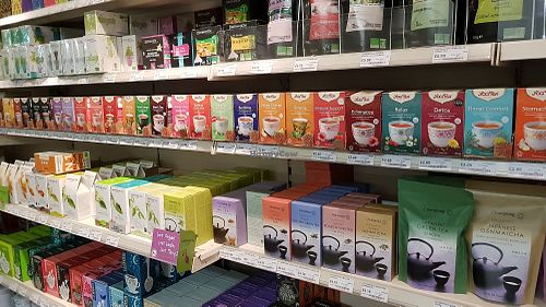 Tea at Here Organic Warehouse in South West London