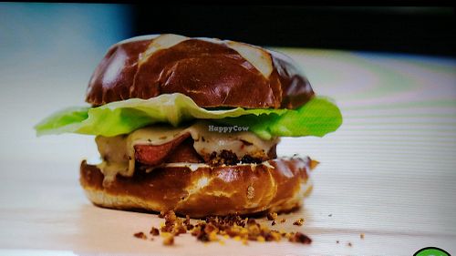 Hamburger at Veggy Street in Las Vegas