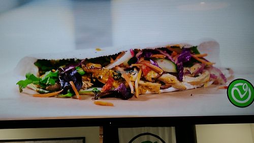 Hmm wrap? at Veggy Street in Las Vegas