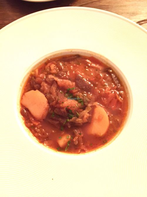 Super good borsch at La Strada!  at La Strada in Fuerteventura