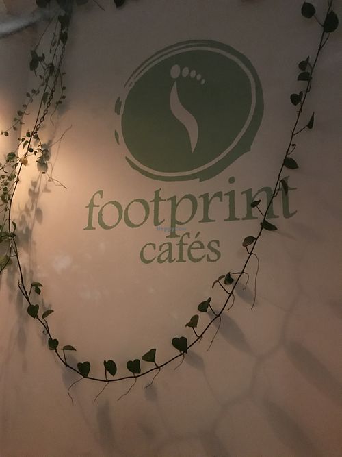 Outside  at Footprint Cafes in Siem Reap