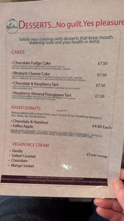  at Vantra Vegan in London