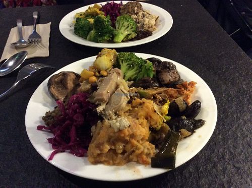 A £12.50 plate of dazzling tastes  at Vantra Vegan in London