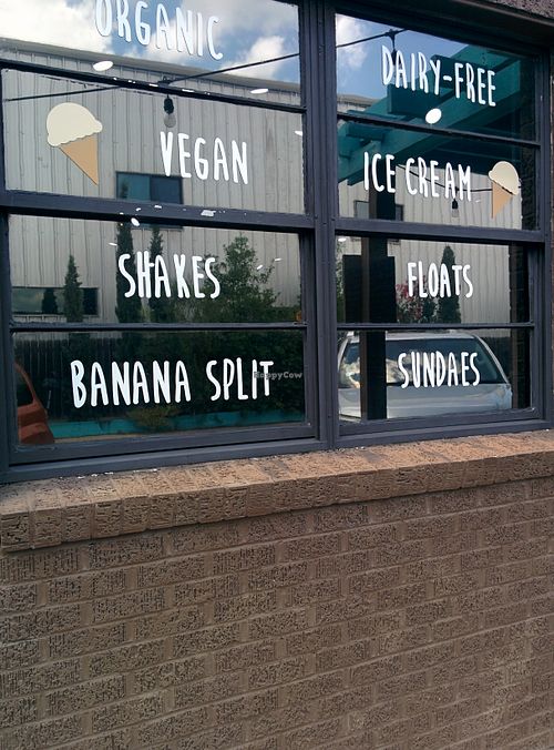 Side window says it all
 at Juice Girl & Over the Moon - 19th St in Houston
