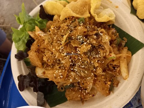 Pomelo salad at V Secret Street Food - Food Stall in Chiang Mai