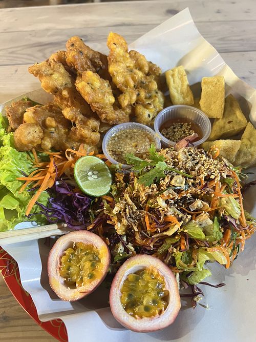 Delicious, fresh food 😁  at V Secret Street Food - Food Stall in Chiang Mai