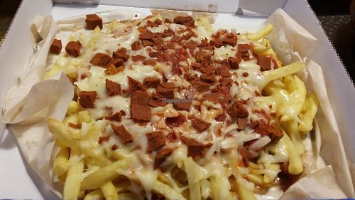 Pepperoni pizza fries at Junk It Up - Byker in Newcastle Upon Tyne